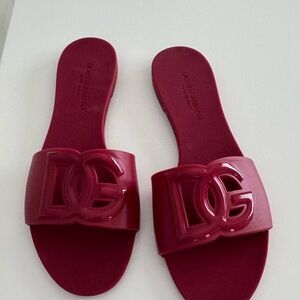 Dolce & Gabbana Women's Bold Red Sandals